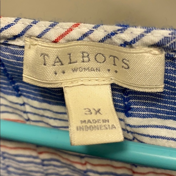 Talbots sleeveless blouse 3x - Picture 3 of 9